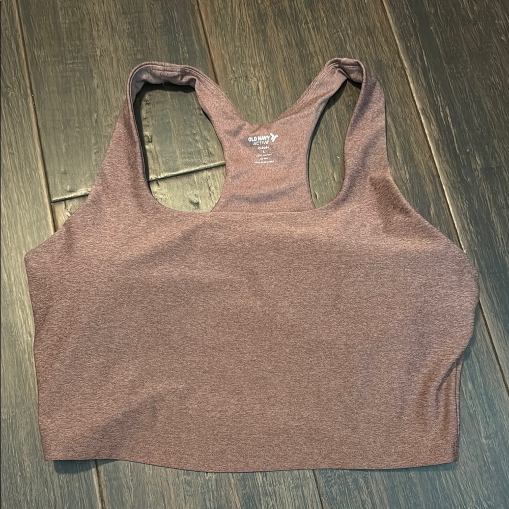 Old Navy Mauve Racerback sports bra